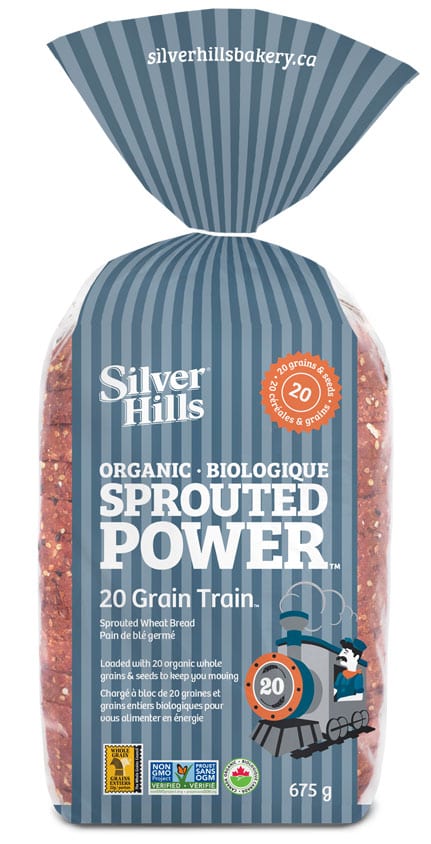 Pain germé biologique à 20 grains par Silver Hills Bakery 675 g