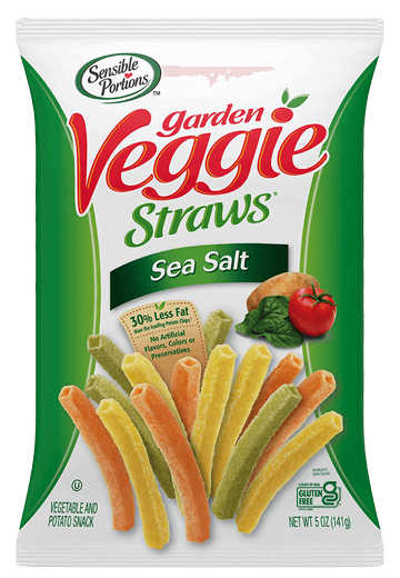 Pailles de légumes originales du jardin par Sensible Portions 142g