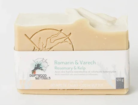 Rosemary & Kelp Soap by Driftwood Naturals, 120g