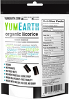 Réglisse noire biologique par Yum Earth, 142 g