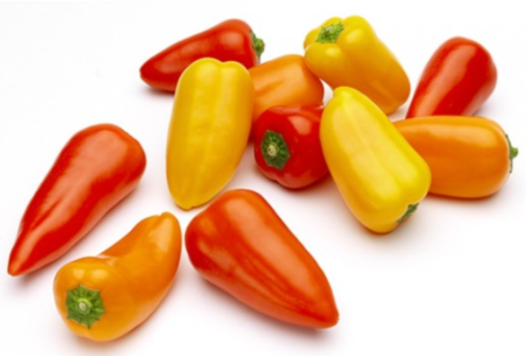 Organic Sweet Mini Peppers 454 g