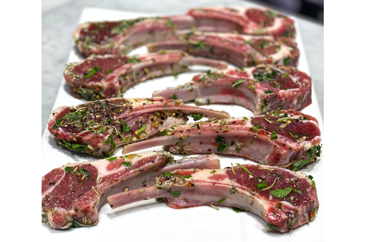 Lamb Chops on the bone by AGA Approx 9-10 bones