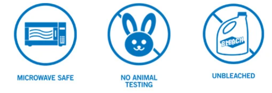 Grands moules à pâtisserie par If You Care 60 unités 