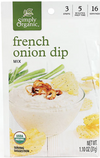 French Onion Dip Mix by Simply Organic 31g