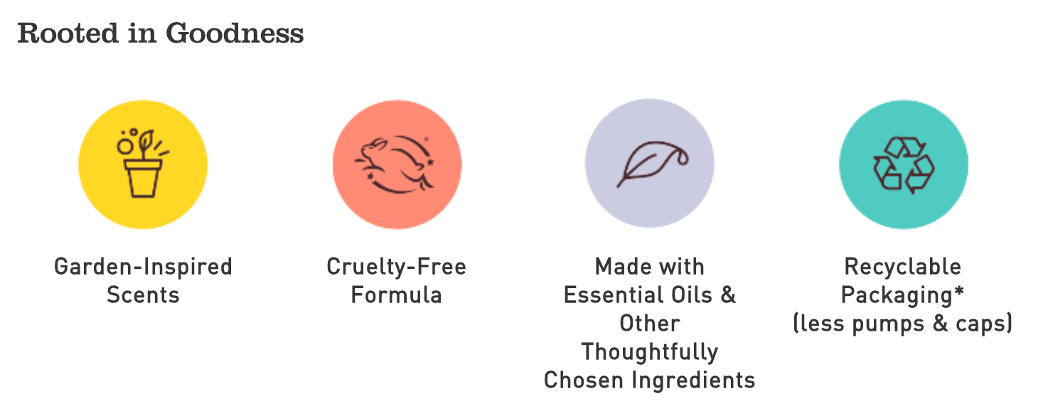 Savon pour les mains à la verveine citronnée par Mrs. Meyer&#39;s 370 ml