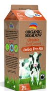 2% Lactose Free Milk by Organic Meadow 2L