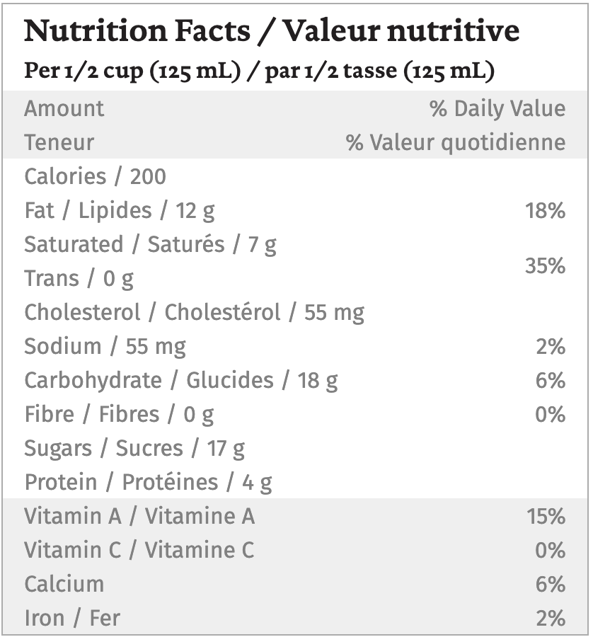 Crème glacée à la fraise par Organic Meadow 946ml 