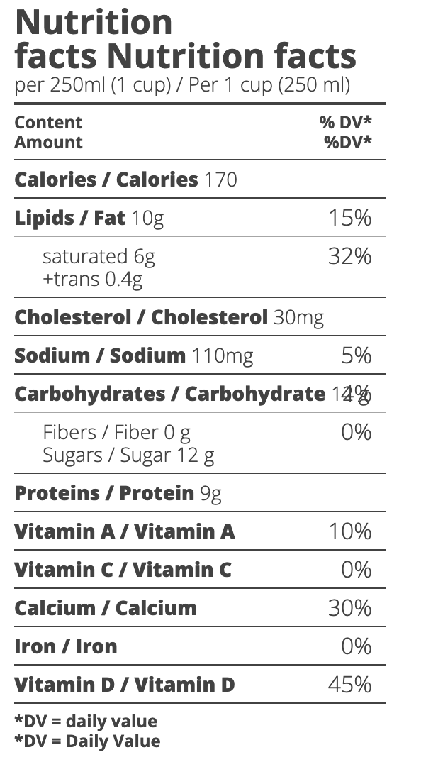 3.8% Organic Milk by La Pinte 1L