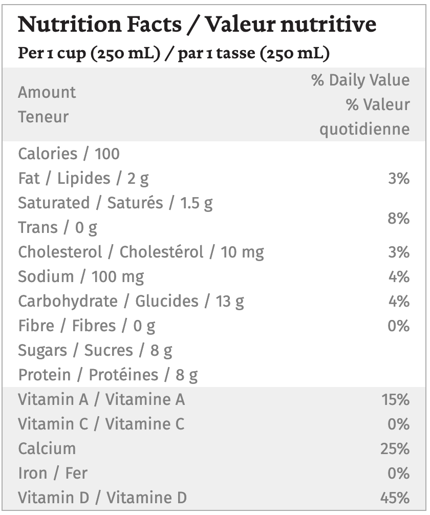 Kéfir Nature 1% de Prairie Bio 1L