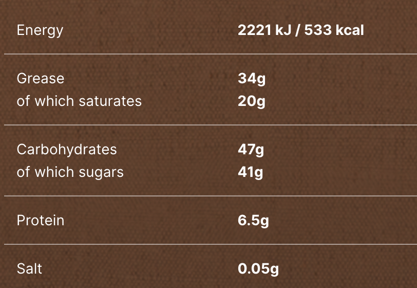 Tablette de Chocolat Noir 60% Grenade Bio by Stella 100g