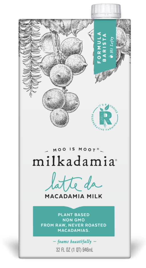 Macadamia Milk Latte par milkadamia 946ml