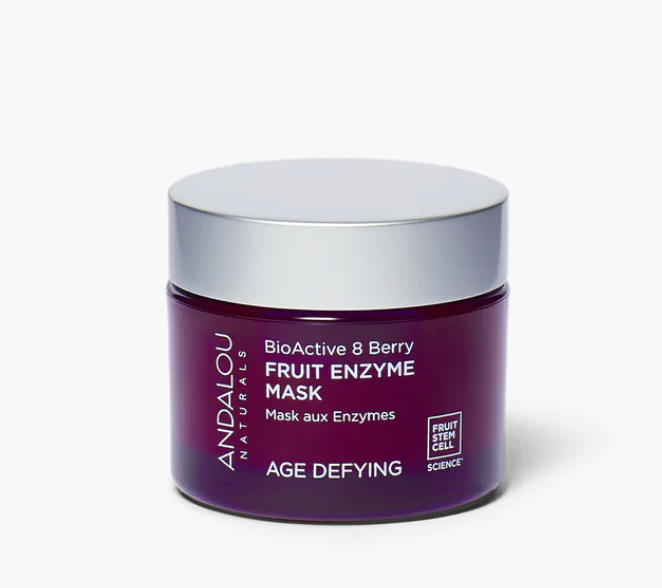 Masque anti-âge bioactif aux enzymes de baies par Andalou Naturals, 50 g
