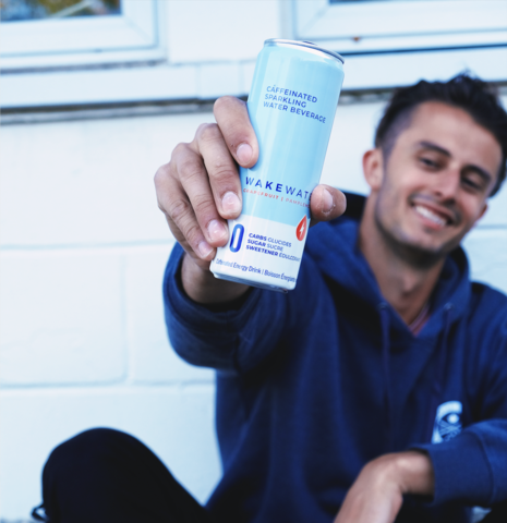 Eau de sillage au citron, 4 canettes 355 ml