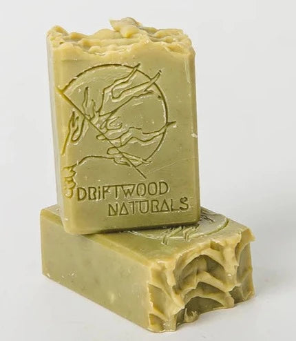 Barre de shampooing à la menthe poivrée par Driftwood Naturals, 60 g
