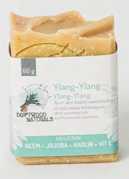 Barre de shampooing à l'ylang-ylang par Driftwood Naturals, 60 g