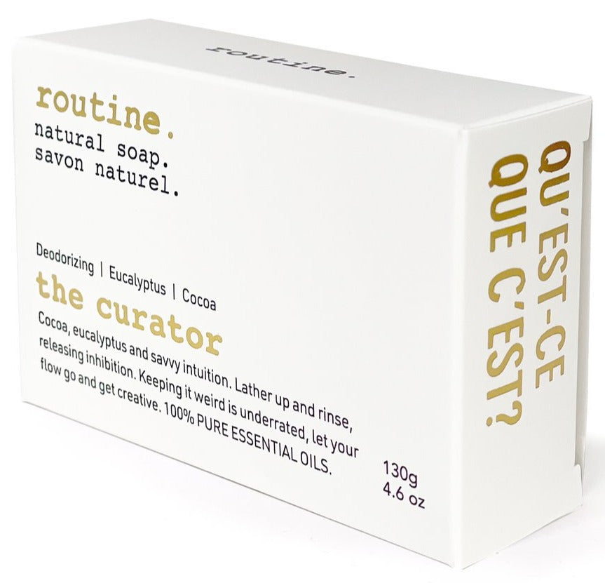 The Curator Soap Bar by routine 130g