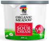 Crème sure 14% par Organic Meadow 500g 