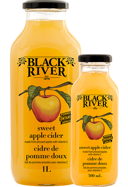 Organic Sweet Apple Cider by Black River, 1L