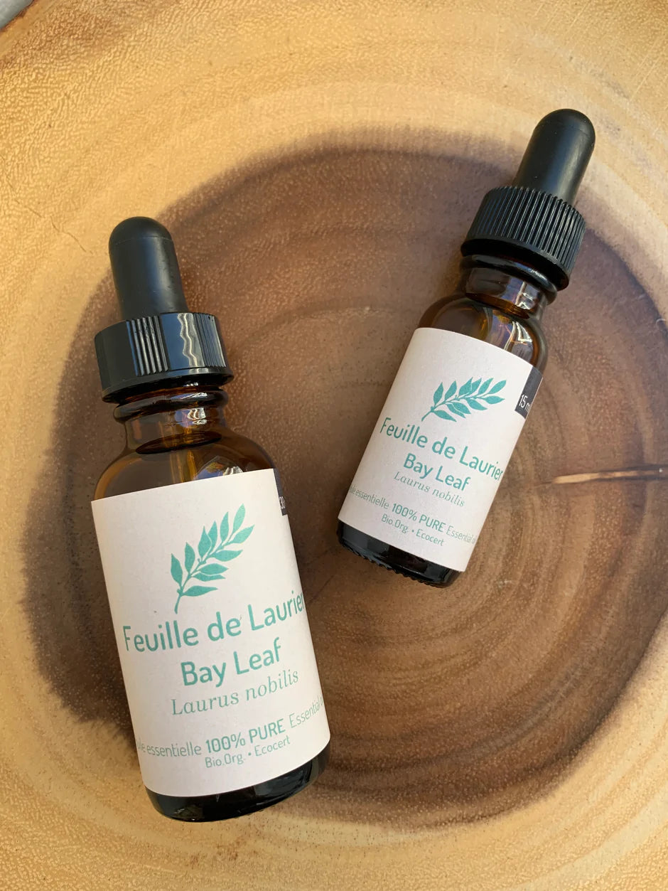 Huile essentielle de feuille de laurier par Driftwood Naturals, 15 ml