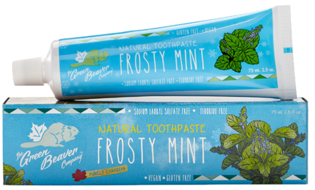 Frosty Mint Toothpaste by Green Beaver 75ml