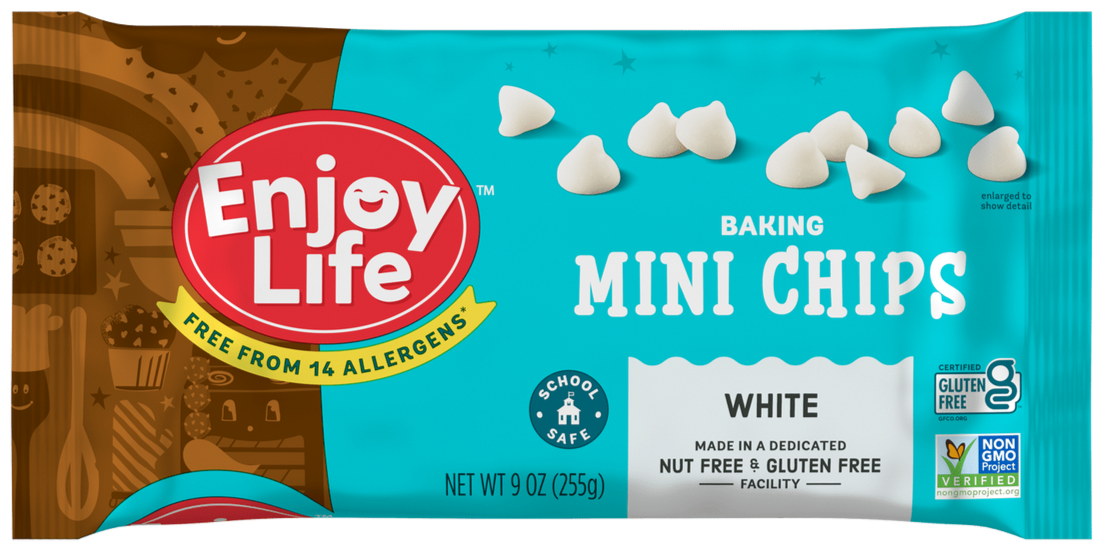 Mini pépites de chocolat blanc par Enjoy Life 255g 