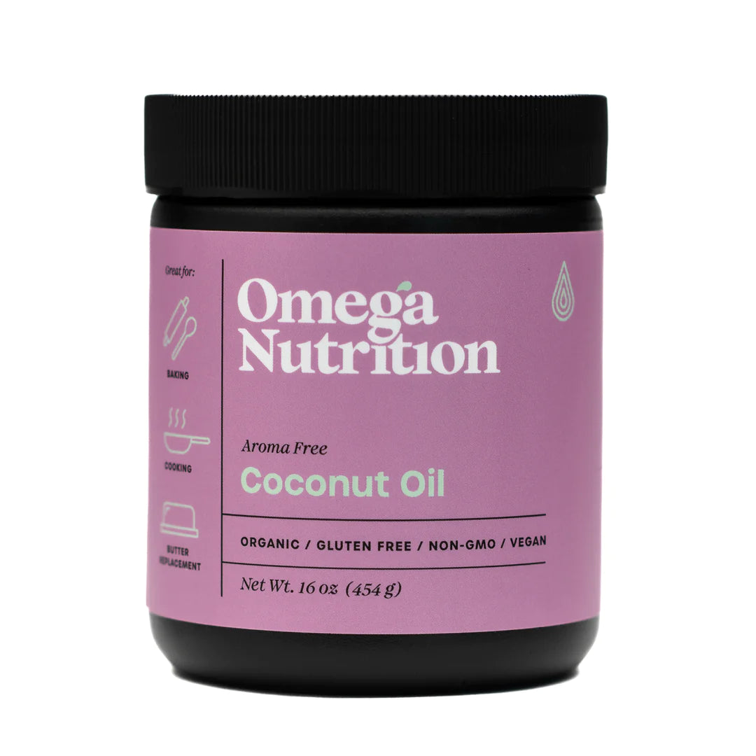 Organic Coconut Oil by Omega Nutrition, 454g