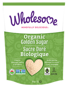 Organic Fair Trade Golden Sugar by Wholesome 907g