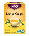 Lemon Ginger Organic Tea by Yogi 16 ct