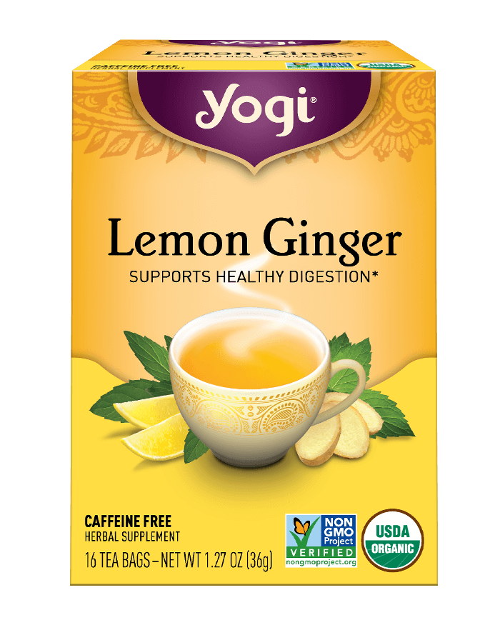 Lemon Ginger Organic Tea by Yogi 16 ct