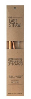 Stainless Steel Drinking Straws by The Last Straw