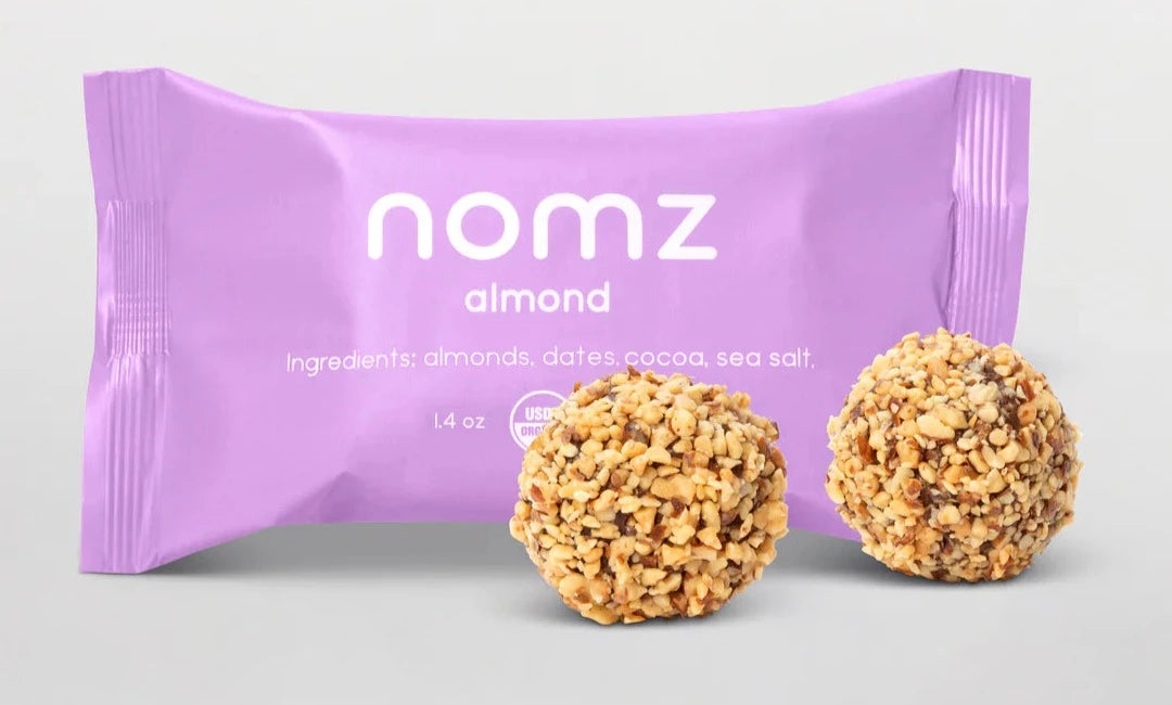 Bouchées aux amandes bio par Nomz, 40g