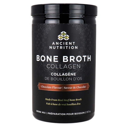 Chocolate Bone Broth Protein by Ancient Nutrition, 357g