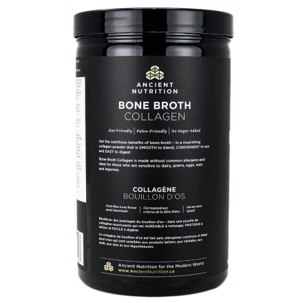 Protéine de bouillon d&#39;os au chocolat par Ancient Nutrition, 357 g