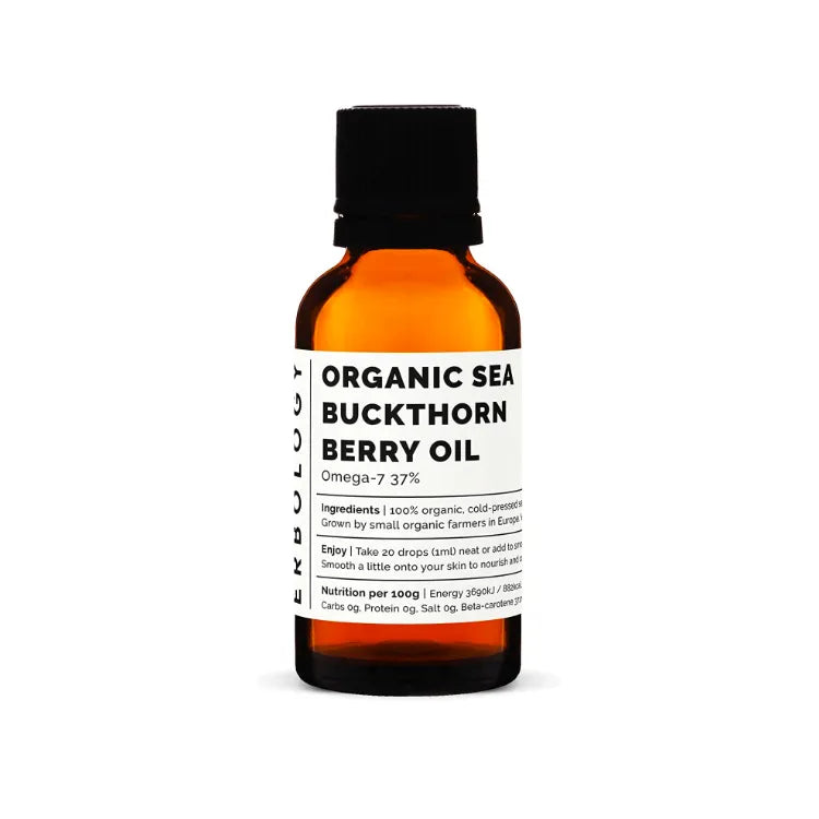 Organic Sea Buckthorn Oil by Erbology, 30 ml