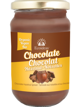 Organic Vegan Chocolate Spread by Ecoideas, 300g
