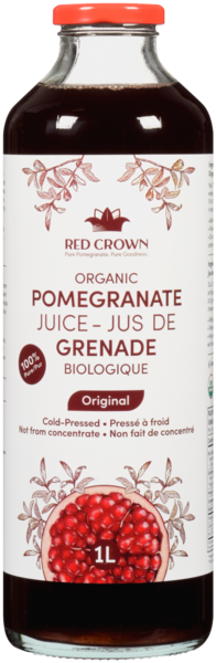 Jus de Grenade Biologique Original par Red Crown, 1 L