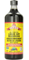 All Purpose Liquid Soy Seasoning by Bragg, 946 ml
