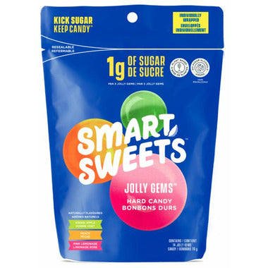 Pochette Jolly Gems par Smart Sweets, 70g
