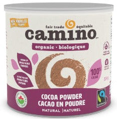 Organic Natural Cocoa Powder 100% Cocoa by Camino, 224g