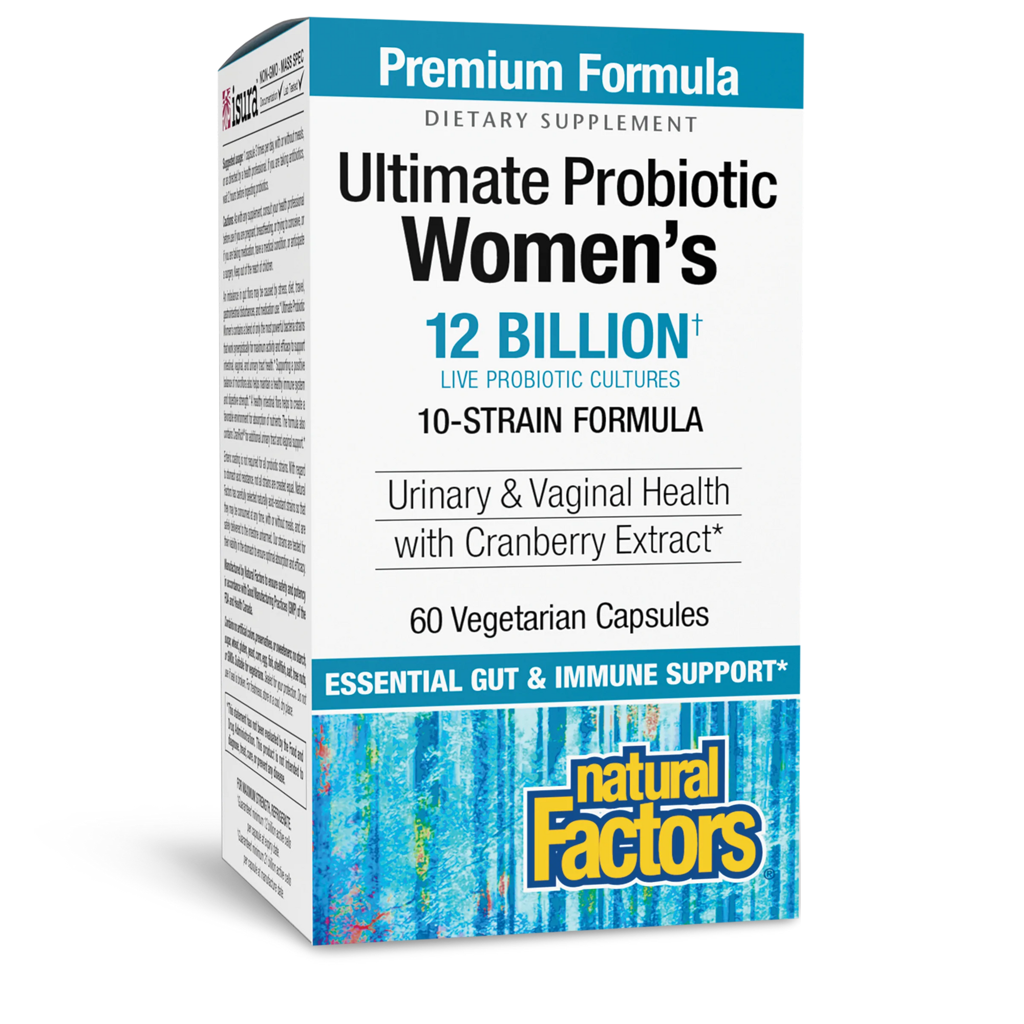 Ultimate Probiotic Women's Formula by Natural Factors, 60 caps