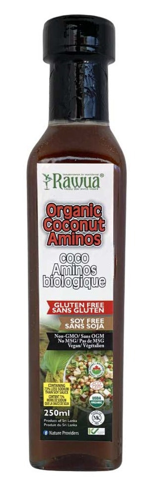 Organic Coconut Aminos by Rawua, 250ml