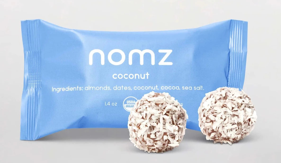 Bouchées de noix de coco bio par Nomz, 40g