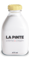 Crème 10 % par La Pinte, 473 ml
