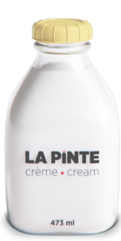 Crème 10 % par La Pinte, 473 ml