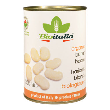 Haricots beurre bio par Bioitalia, 398 ml