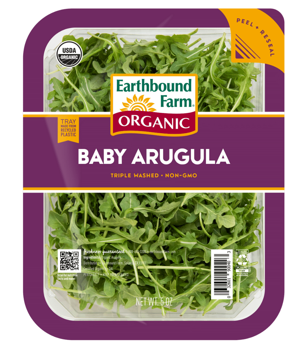 Organic Baby Arugula by Earthbound Farm, 142g