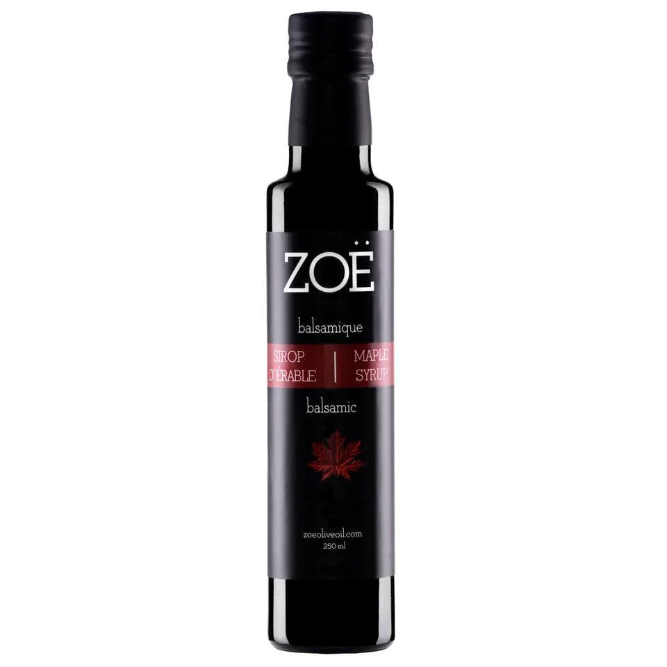 Vinaigre balsamique blanc infusé à l'érable par Zoë 250 ml