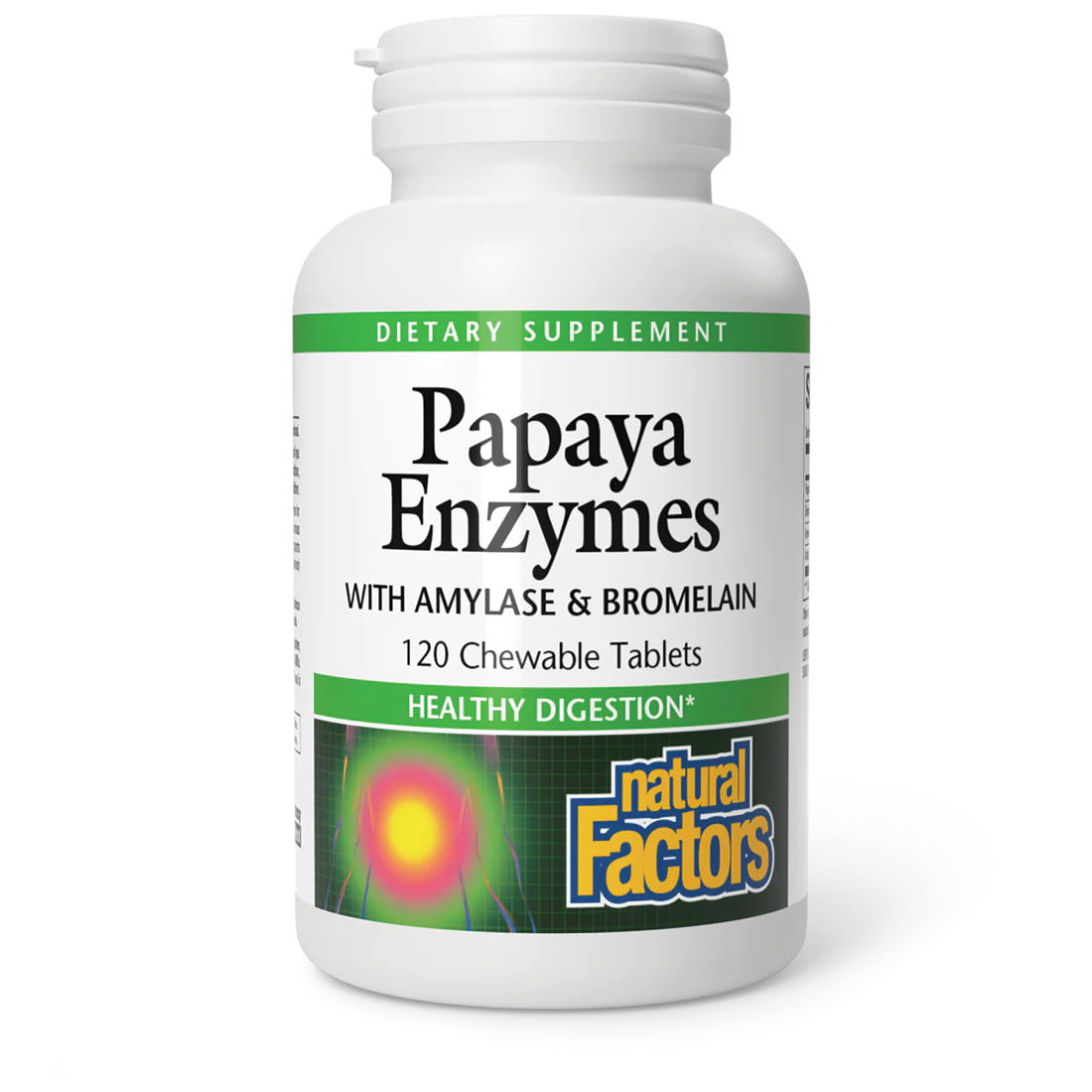 Papaya Enzyme by Natural Factors, 60 caps