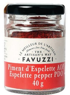 Piment d'Espelette par Favuzzi 40g