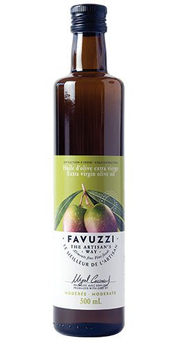 Huile d'olive extra vierge d'intensité modérée (tous les jours) par Favuzzi 500 ml